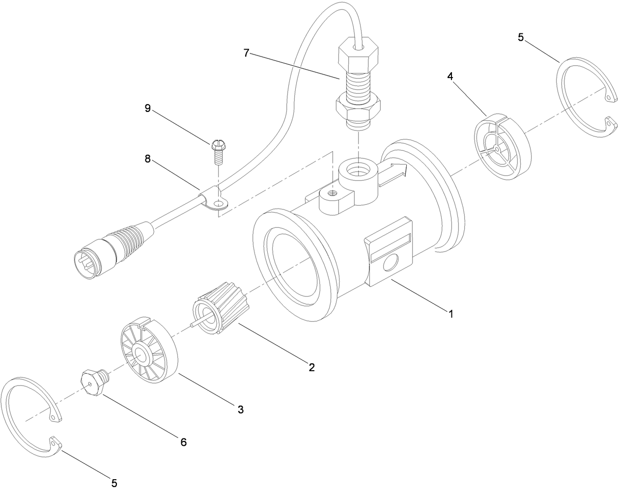 Flow Meter Assembly No. 106-1038