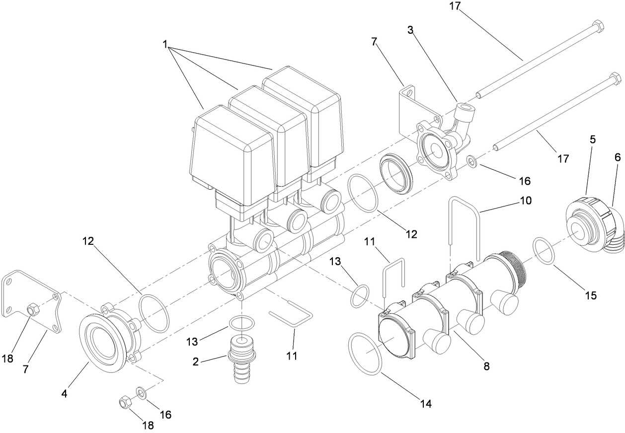 Boom Valve Manifold Assembly