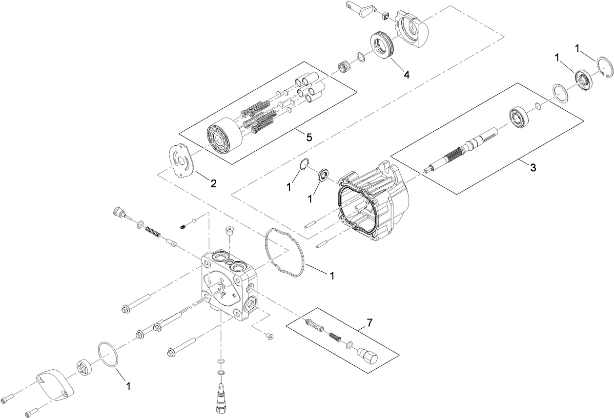 Hydraulic Pump Assembly No. 103-4040