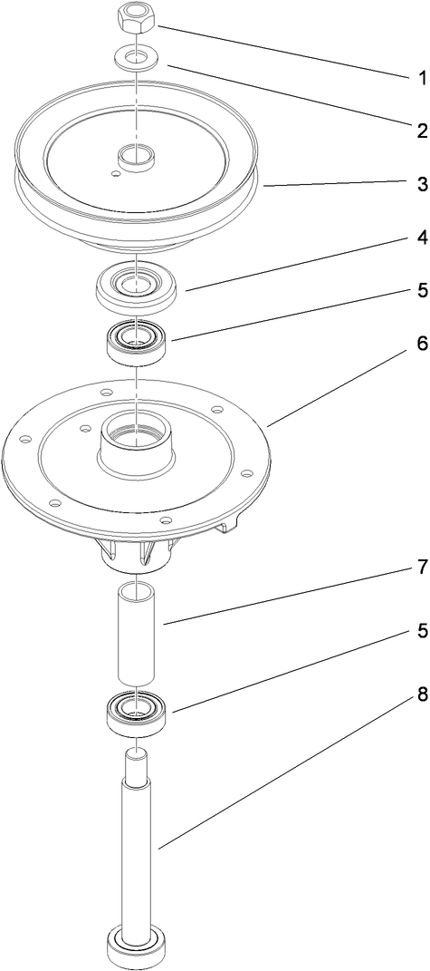Spindle Assembly No. 110-6950
