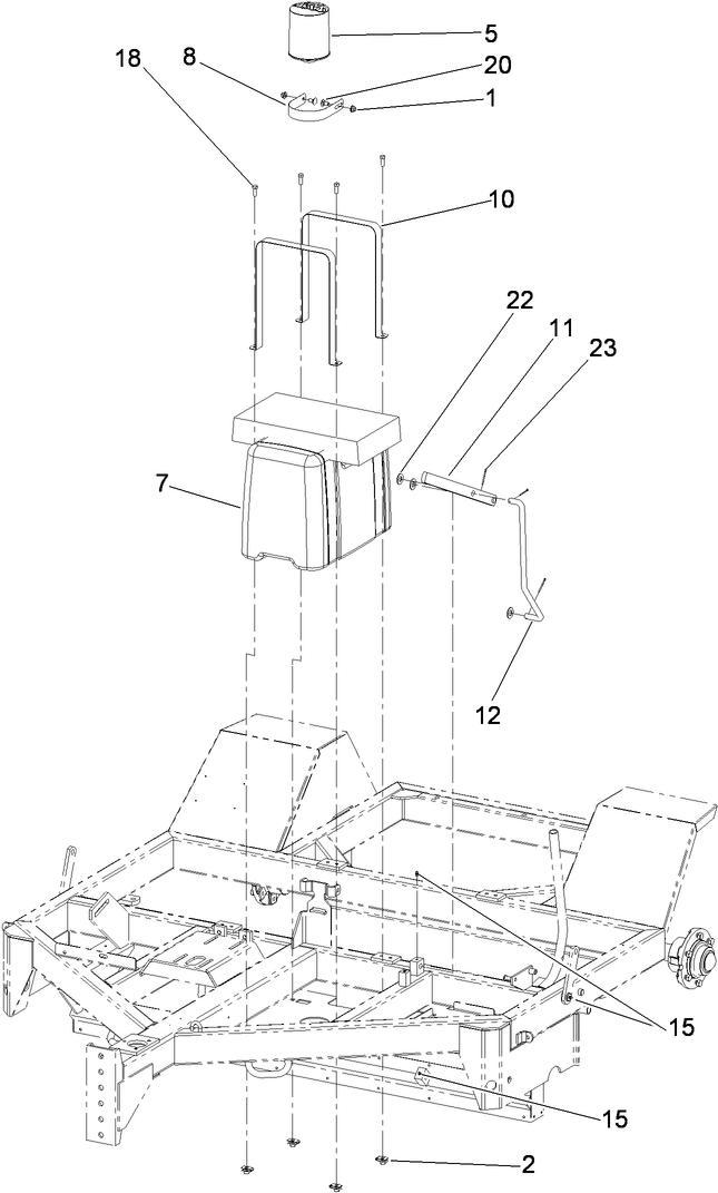 Fuel Tank Mounting Assembly