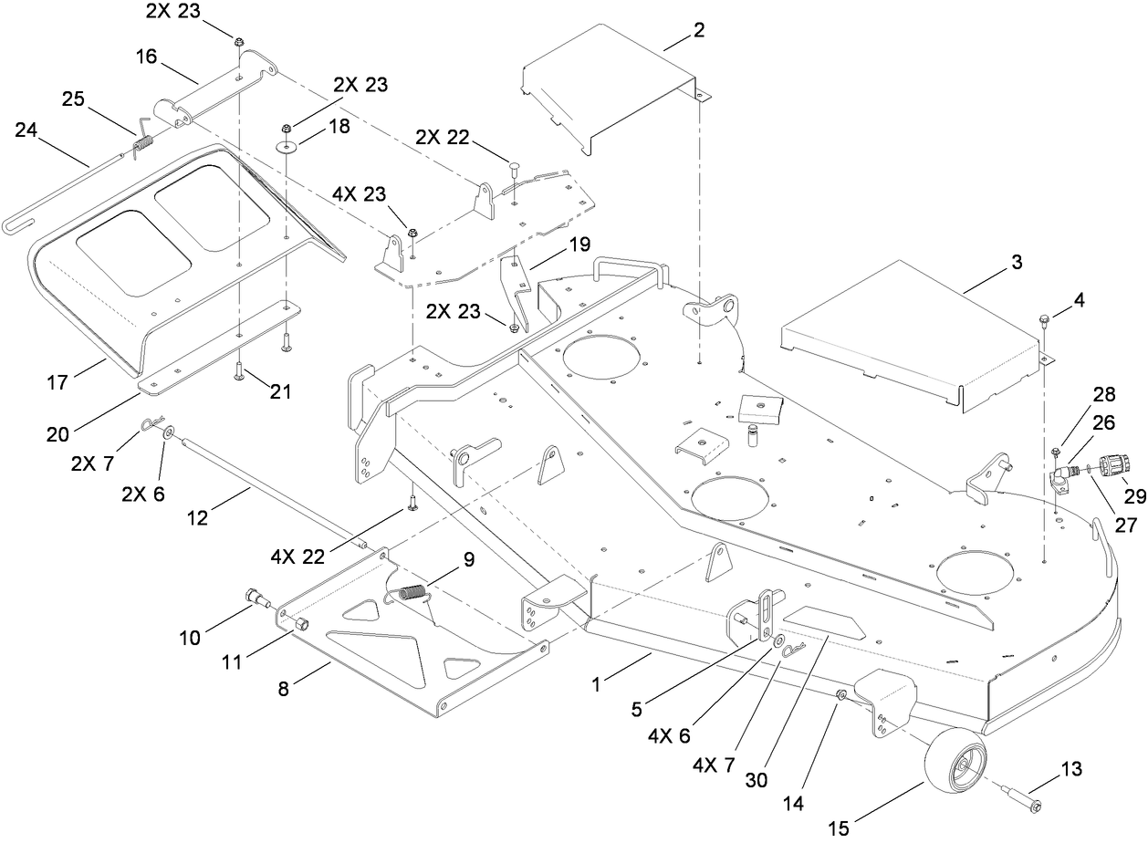 Parts – TITAN ZX6030 Zero-Turn-Radius Riding Mower | Toro