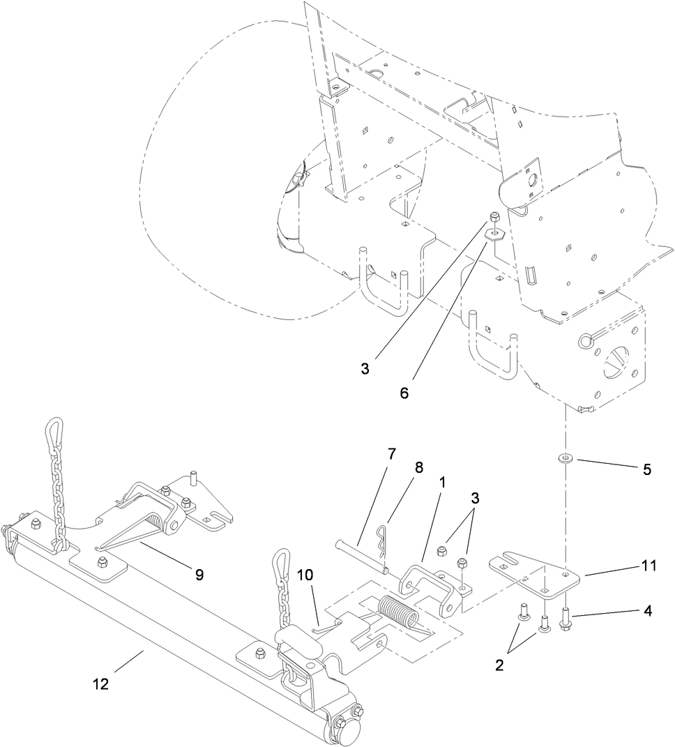 Roller Striper Assembly No. 114-3521