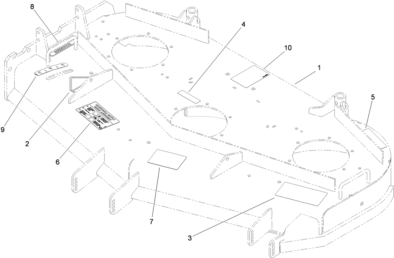 Deck Assembly No. 112-7082