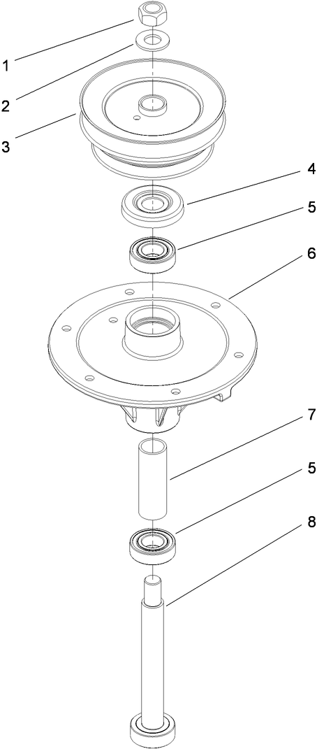 Spindle Assembly No. 110-0729