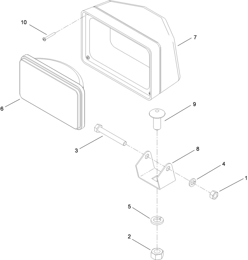 Head Light Assembly No. 92-6565