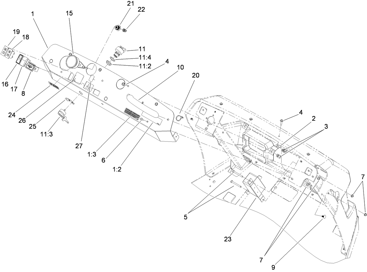 Dash and Instrument Assembly