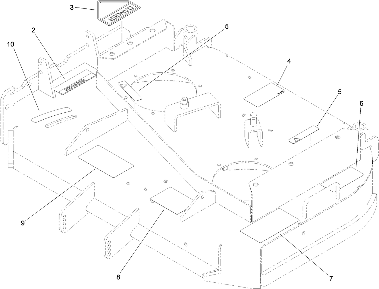 Deck Assembly No. 112-7080