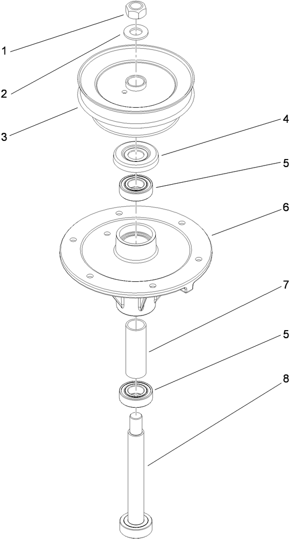 Spindle Assembly No. 110-0730