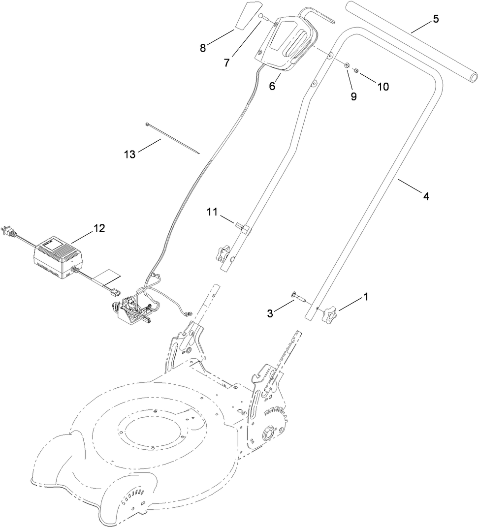 Handle and Control Assembly