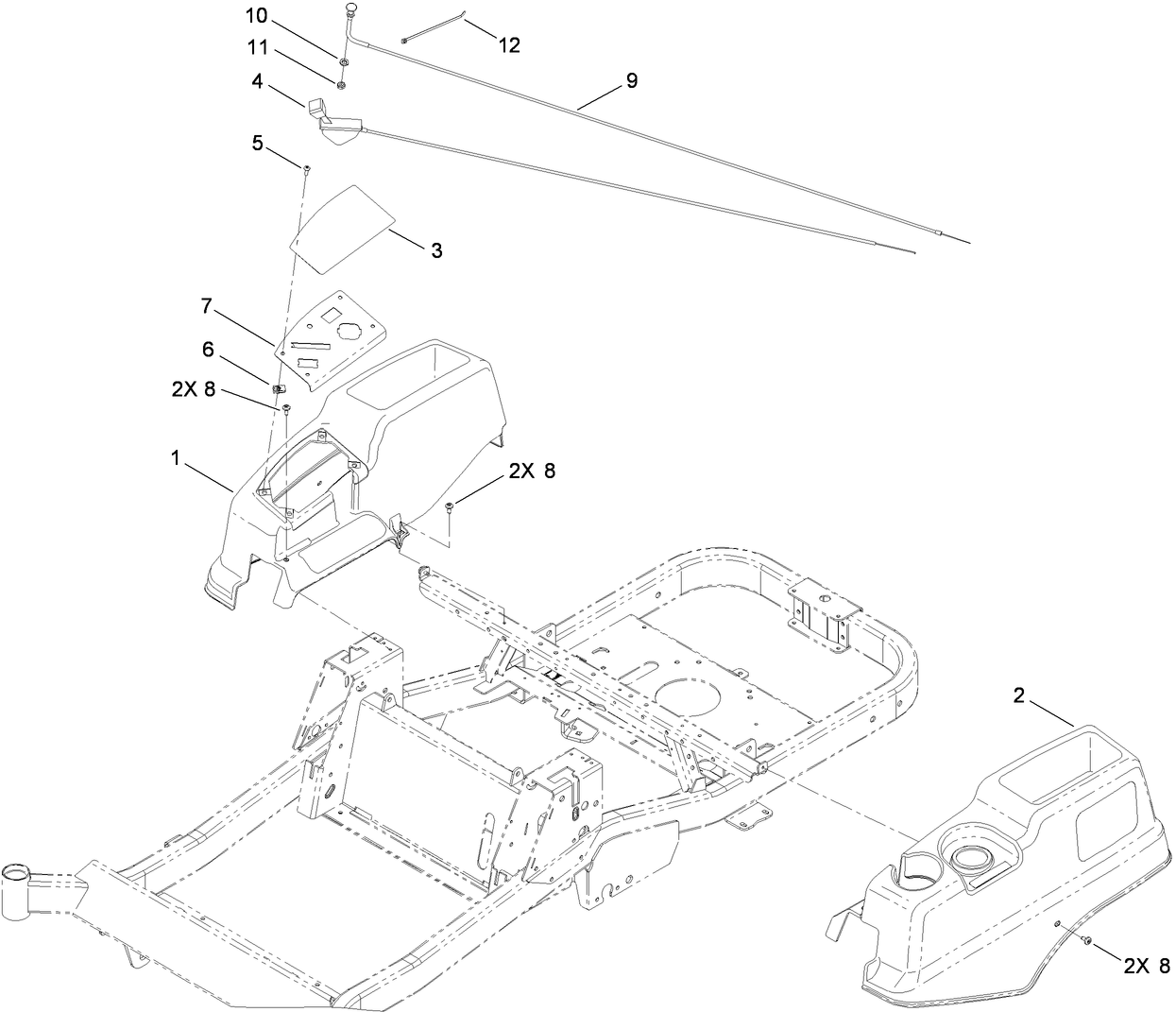 Parts – TITAN ZX6050 Zero-Turn-Radius Riding Mower | Toro