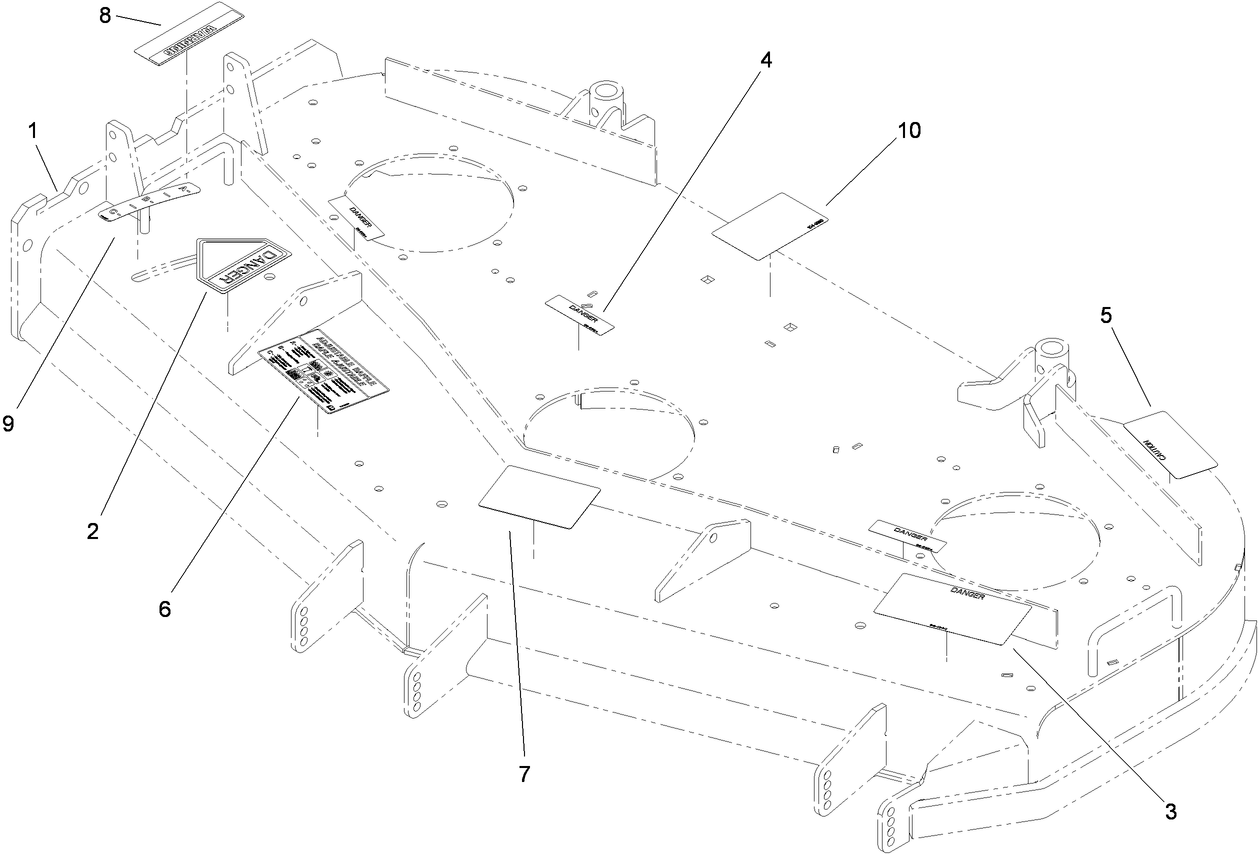 Deck Assembly No. 112-7083