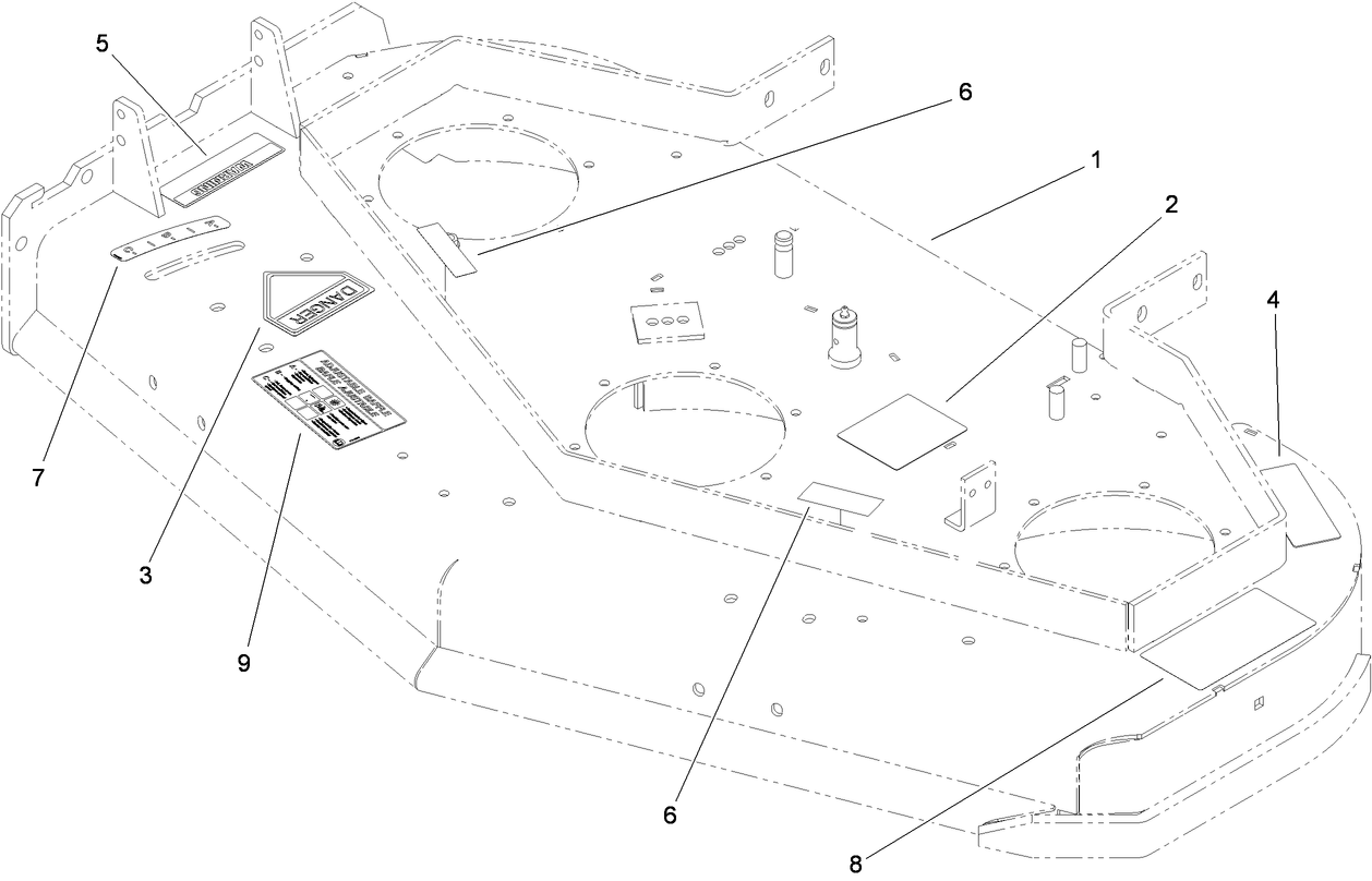 Deck Assembly No. 110-4909
