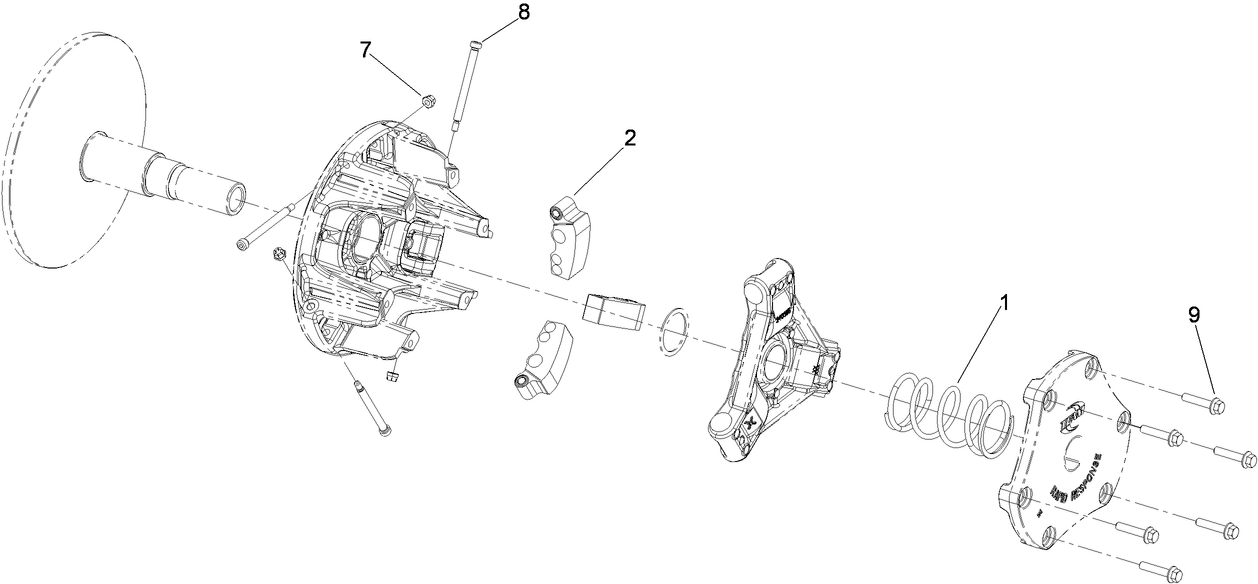 Primary Clutch Assembly No. 119-6010