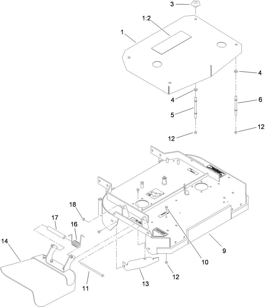 Deck and Shield Assembly
