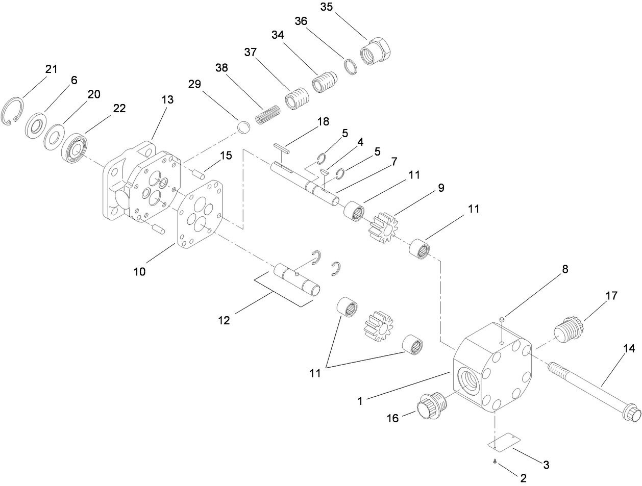 Steering Pump Assembly No. 100-8302