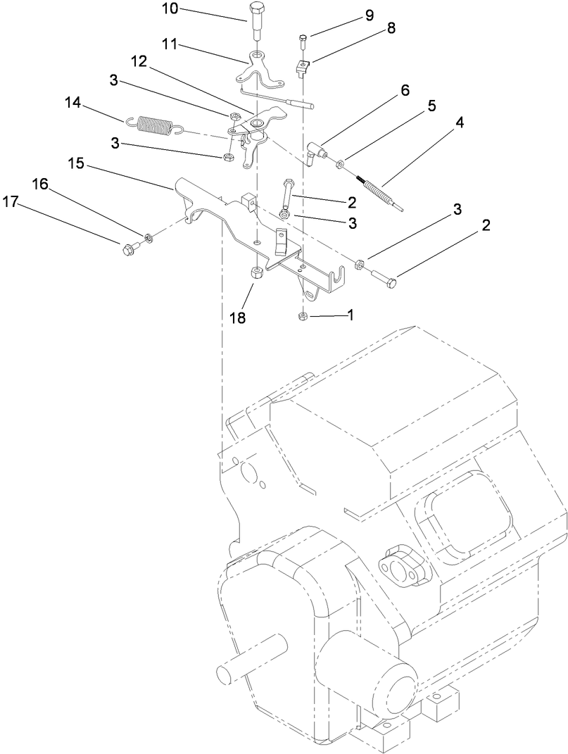 Throttle Linkage Assembly