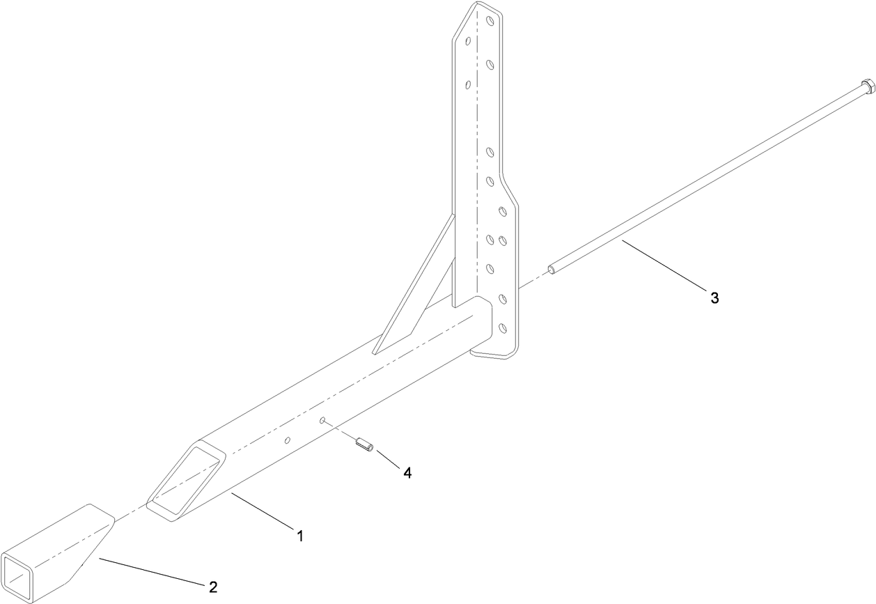 Right Hand Boom Mount Assembly