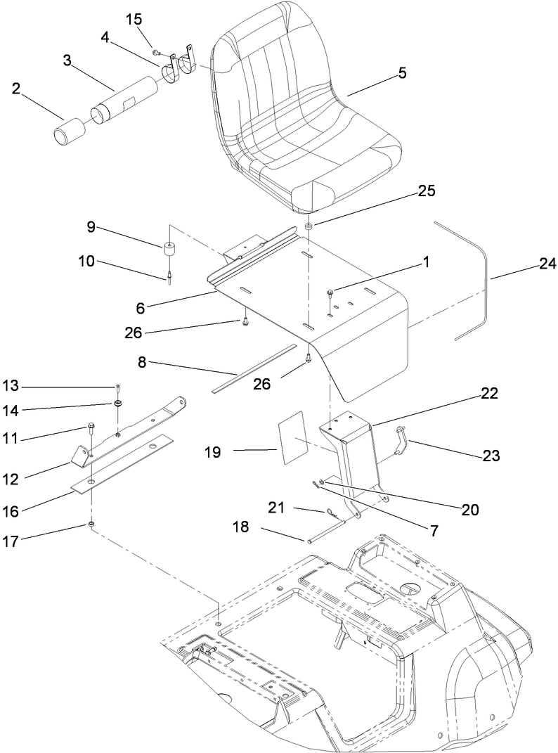 Seat Support Assembly
