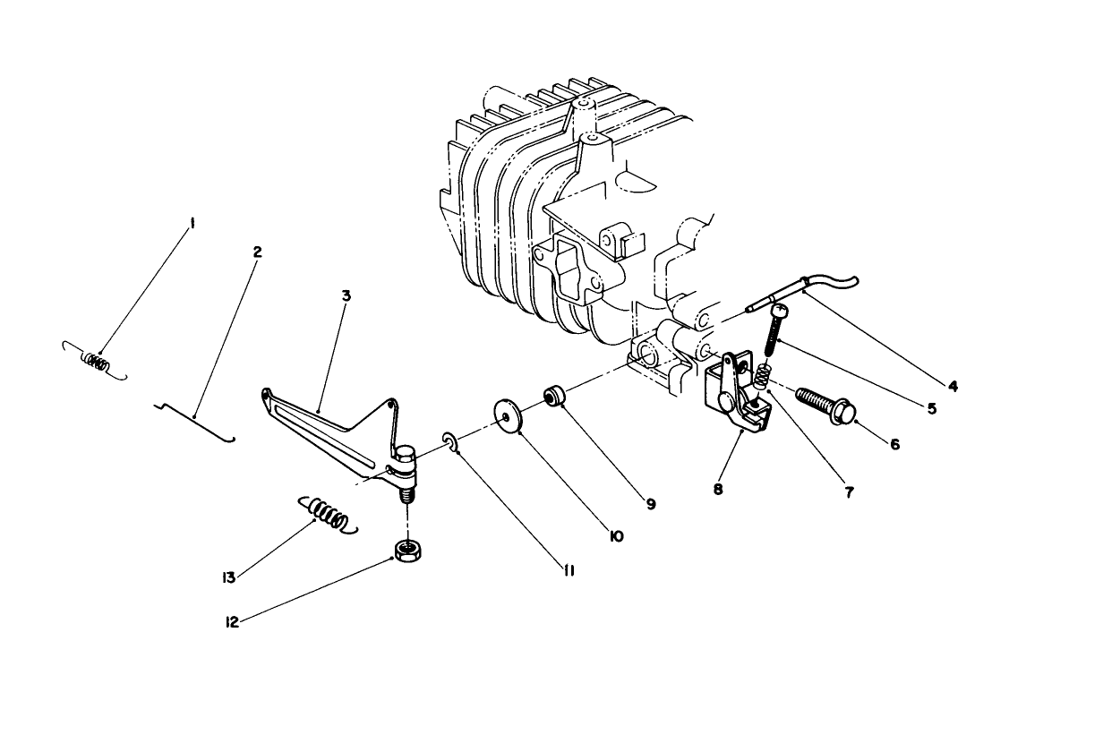 Governor Assembly (engine Model No. 47pm1-4)