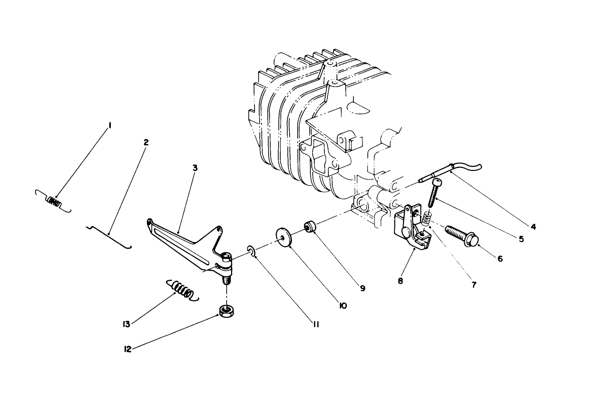 Governor Assembly (engine Model No. 47pm1-5)
