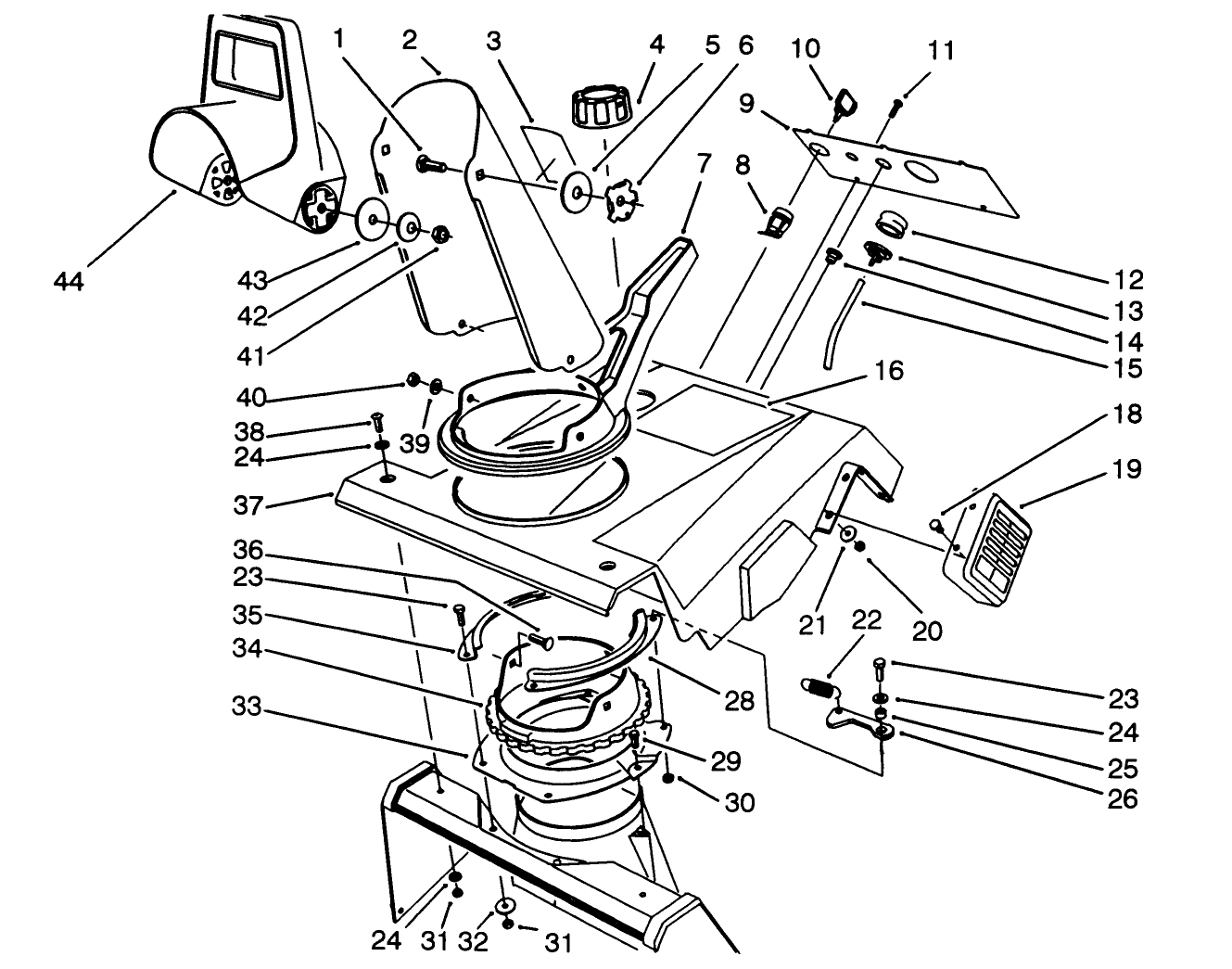 Upper Shroud Assembly