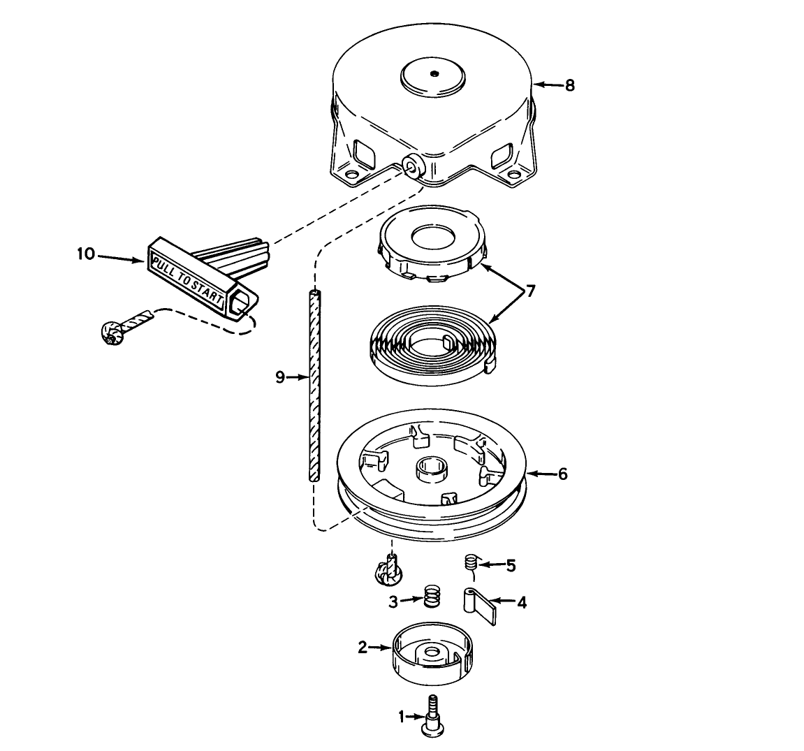 Recoil Starter No. 590537