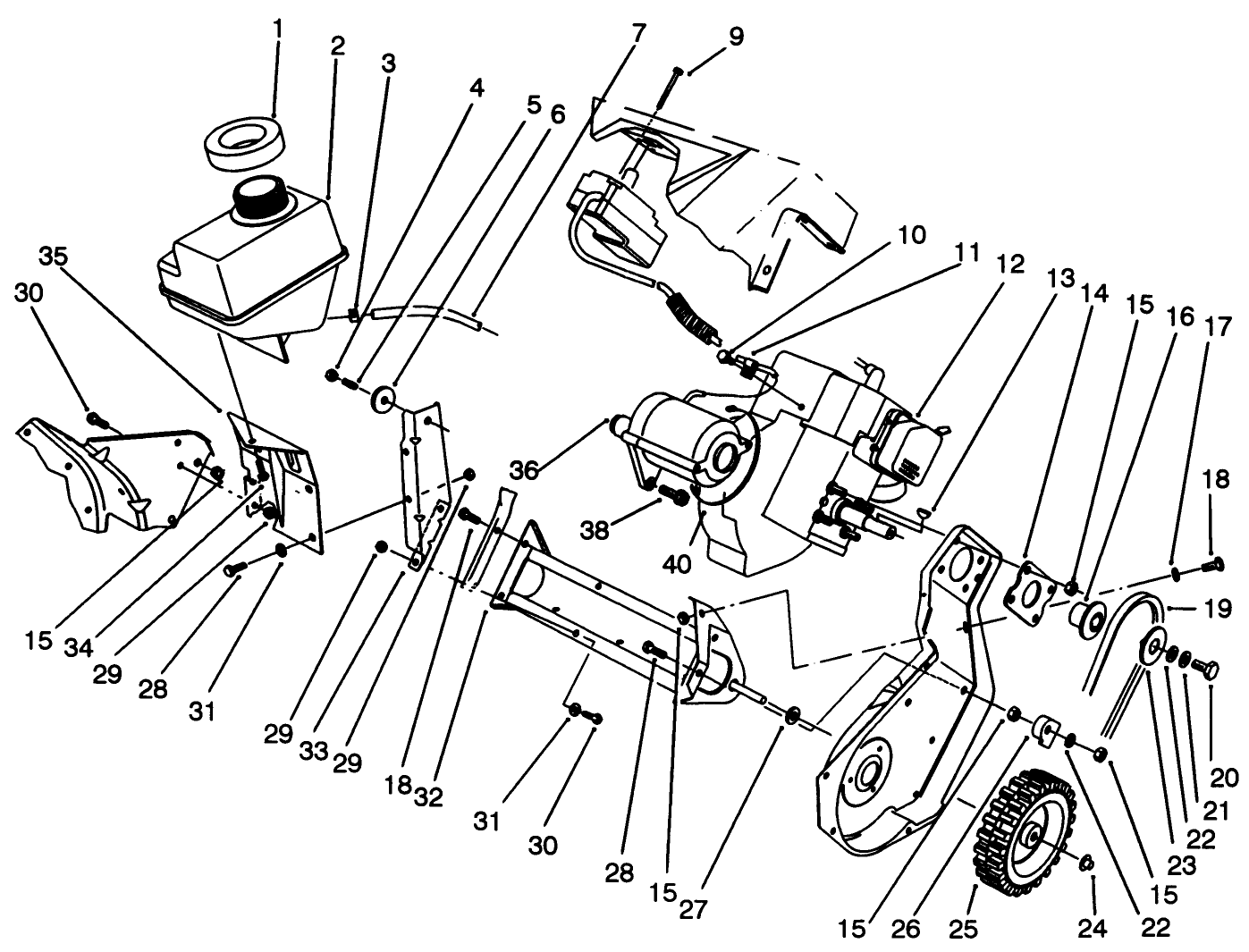 Engine & Frame Assembly