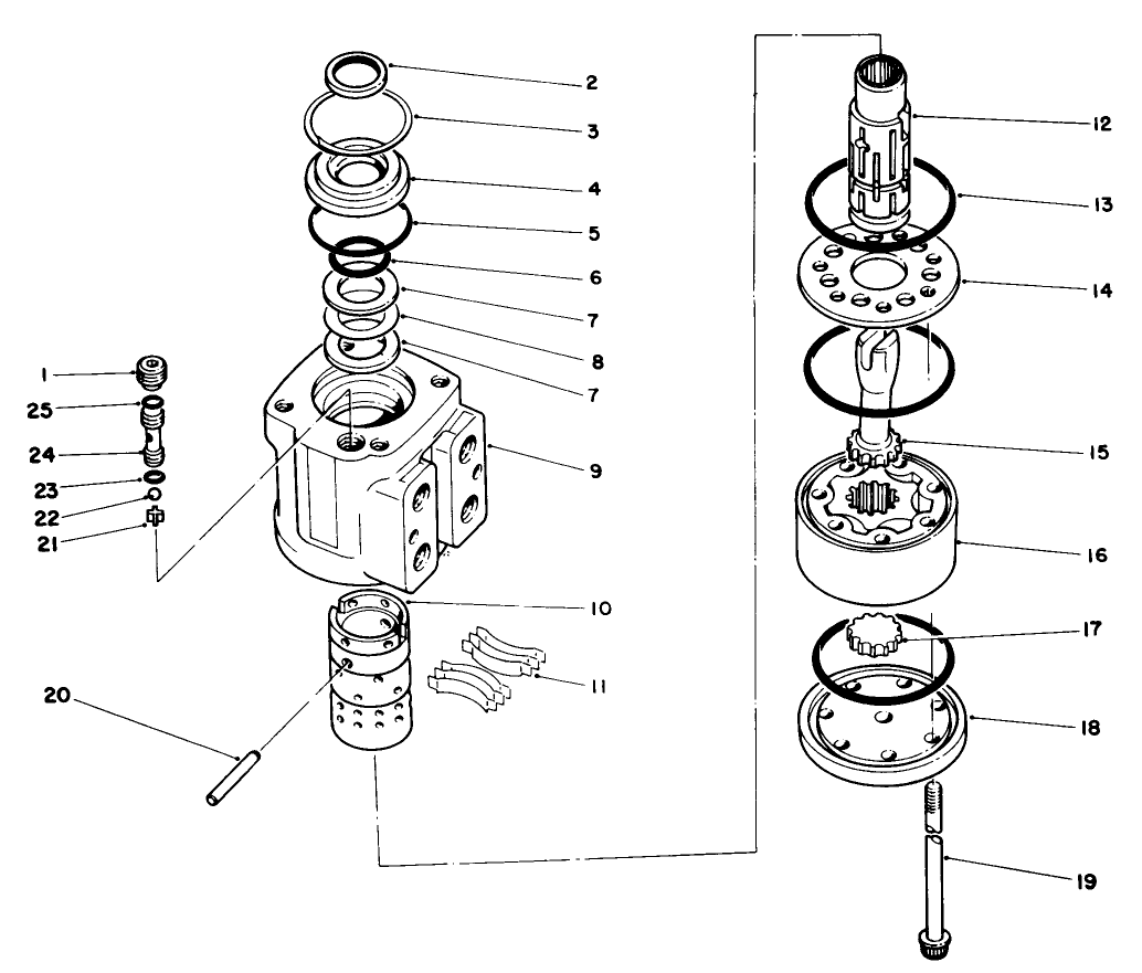 Power Steering Valve Assembly No. 69-1850
