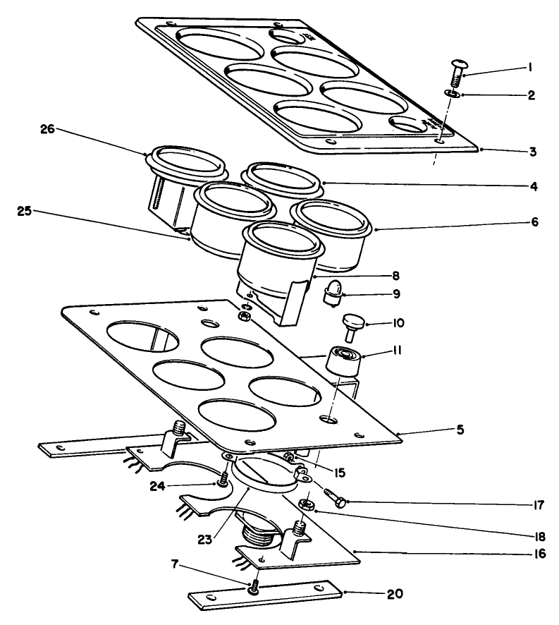 Upper Control Panel Assembly