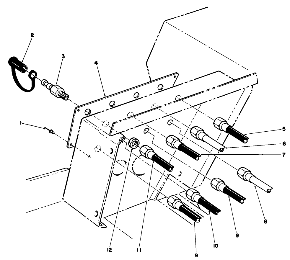 Hydraulic System Diagnostic Panel Assembly