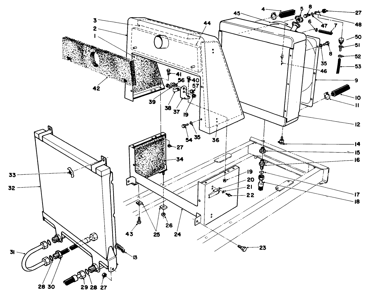 Radiator & Oil Cooler Assembly