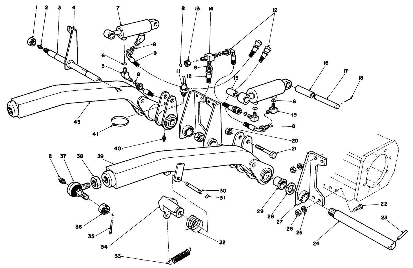 Front Lift Arm Assembly