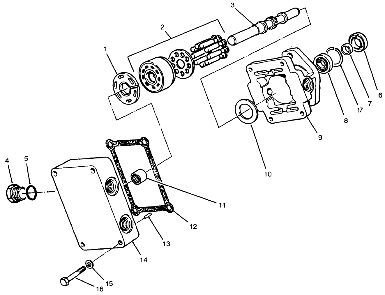 Hydraulic Motor No. 92-2556