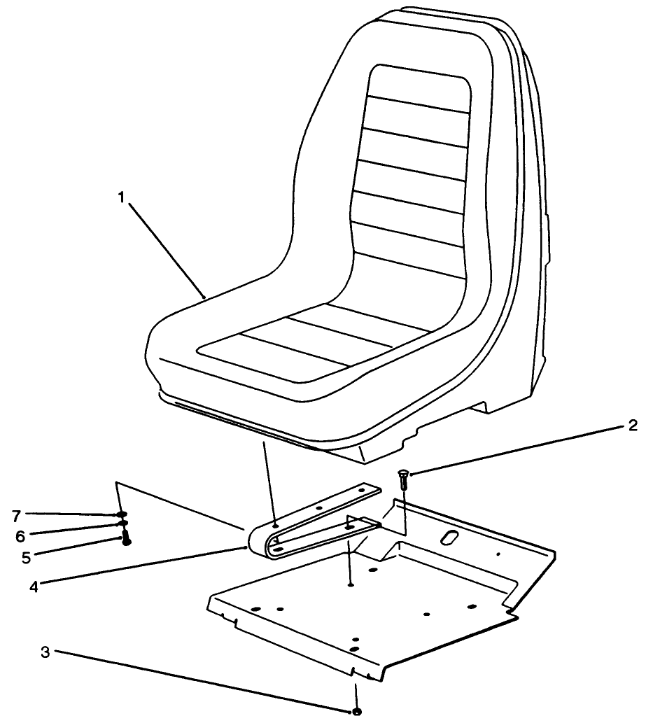 Low Seat Assembly (optional)