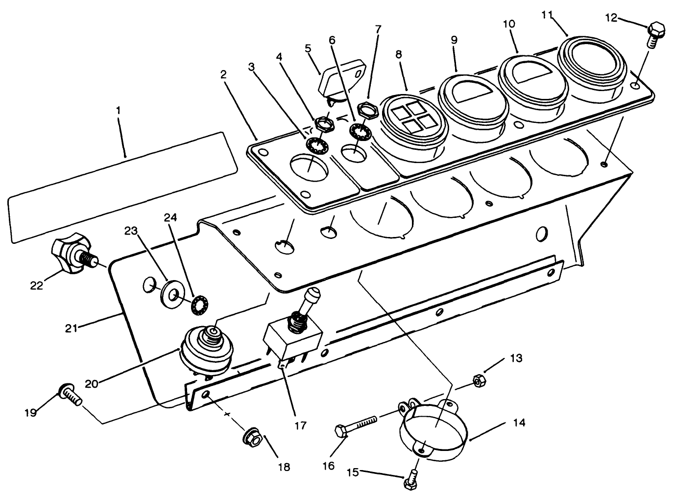 Gage Panel Assembly