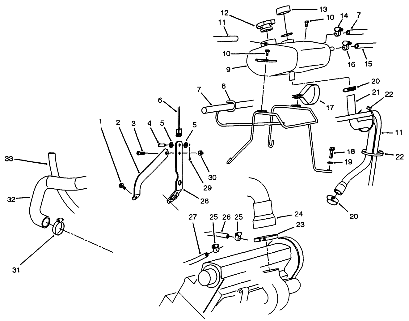 Engine Plumbing Assembly