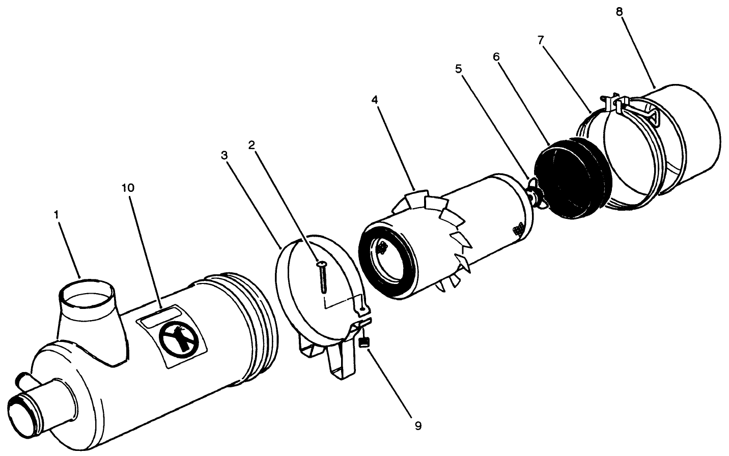 Air Cleaner No. 74-6000