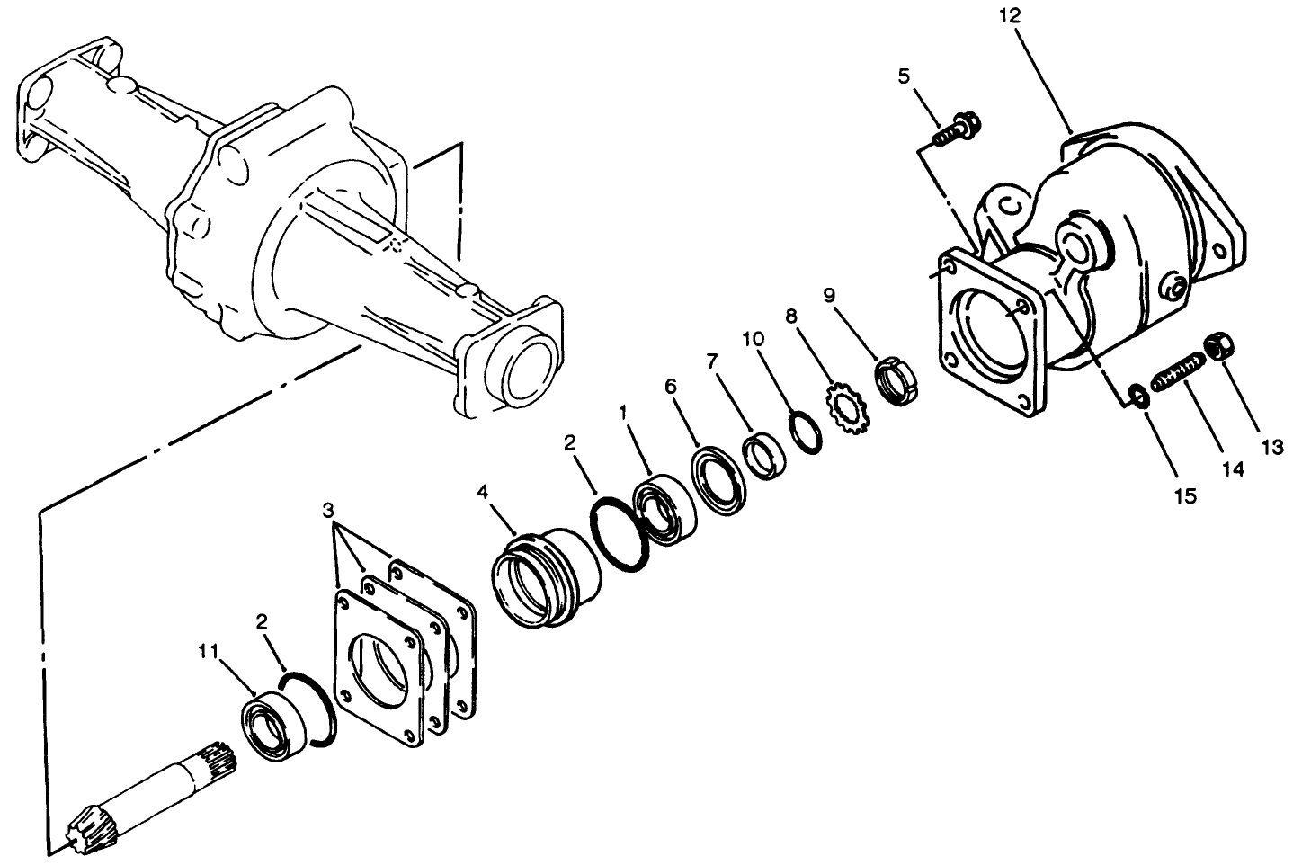 Sleeve Assembly Axle No. 74-5620 (model No. 30455 Only)