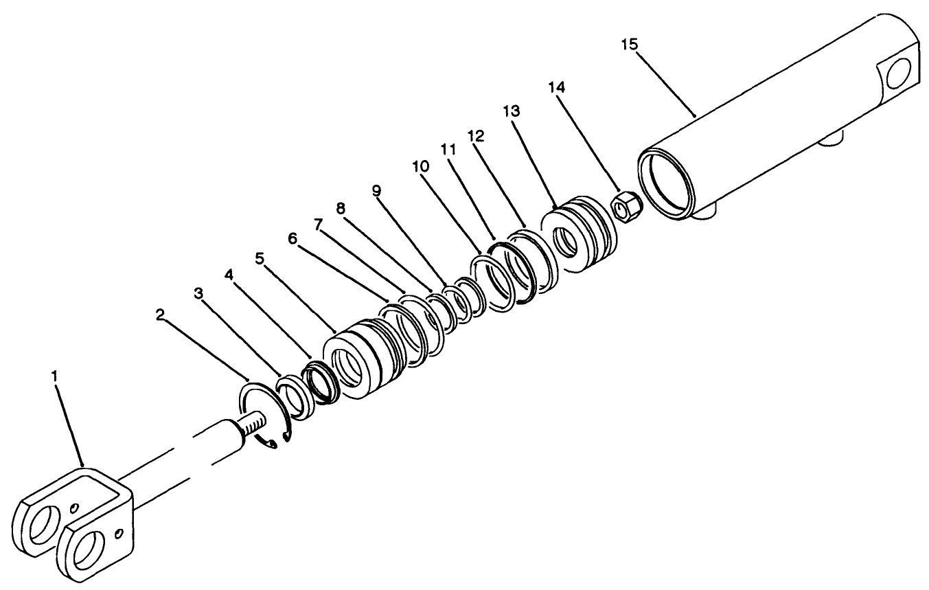 Hydraulic Cylinder No. 86-5580