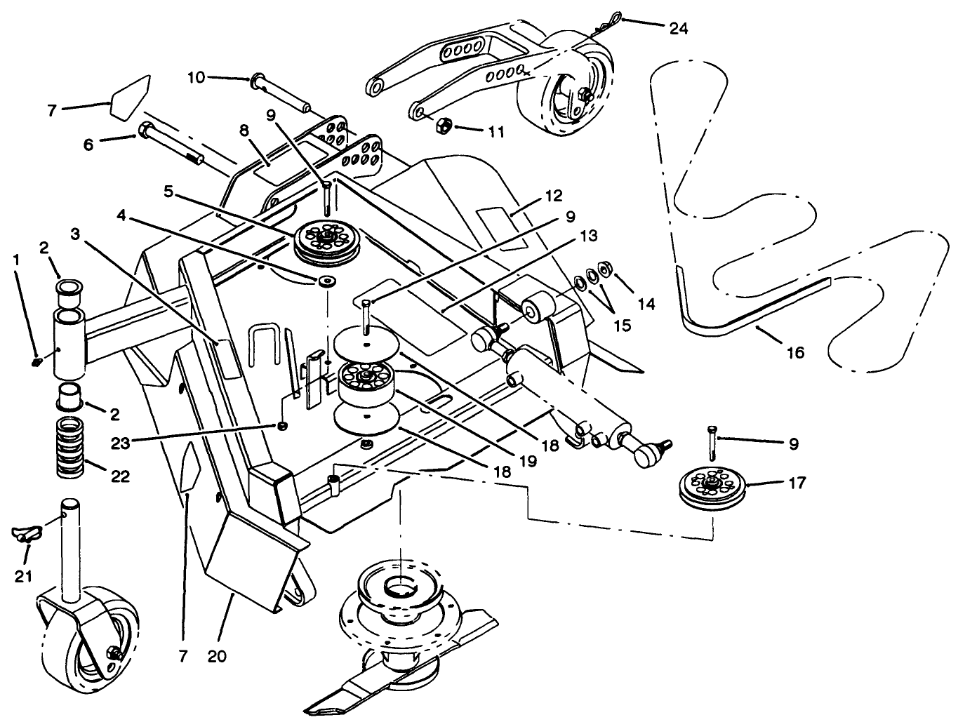 Wing Deck Assembly-R.h.