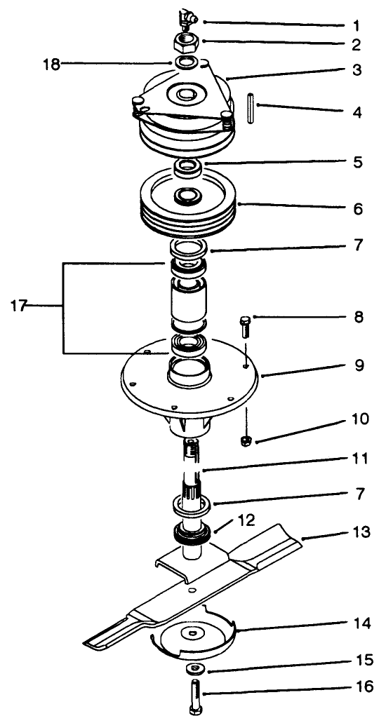 Spindle Assembly (clutch)