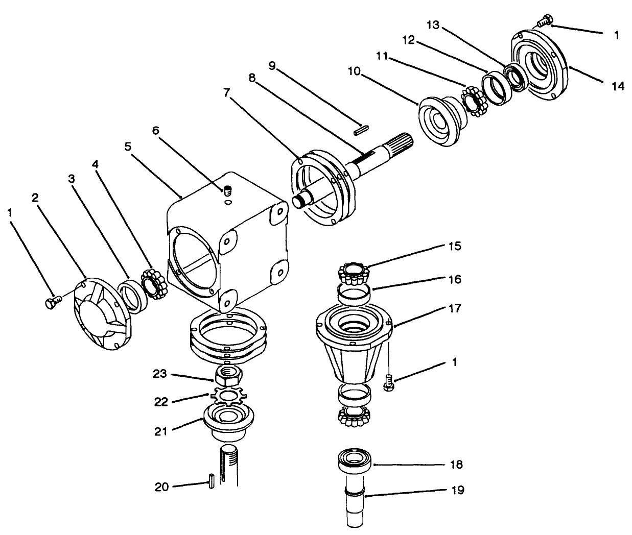 Gear Box Assembly 86-3090