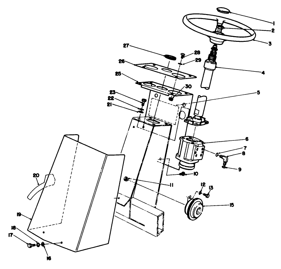 Steering Tower Assembly