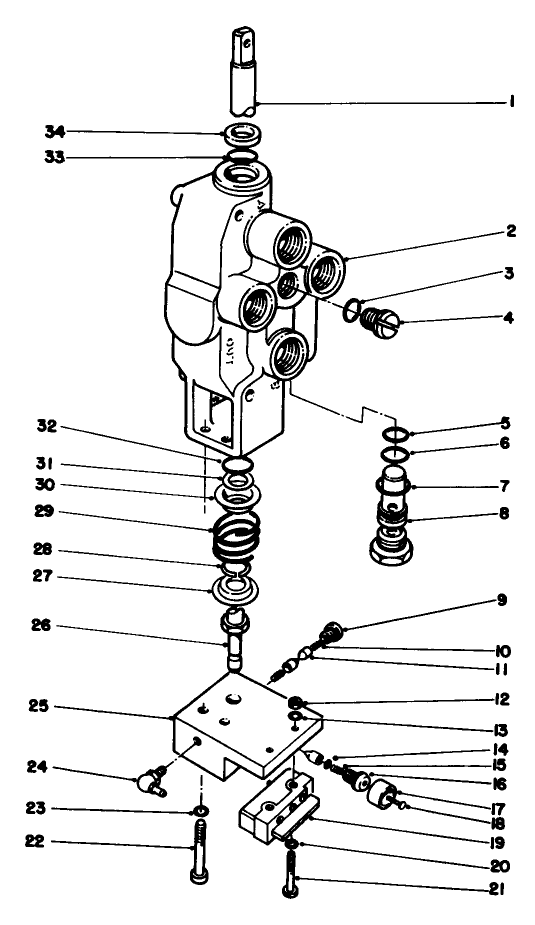 Reel Control Valve Assembly No. 63-4800