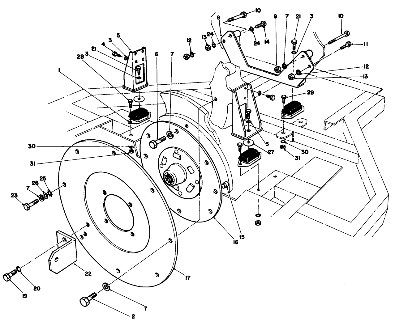 Engine Installation Assembly