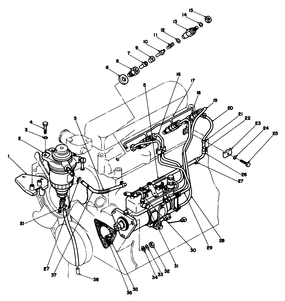 Injection Pump & Nozzle Components