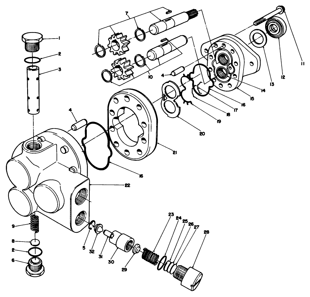 Gear Pump Assembly No. 58-5650