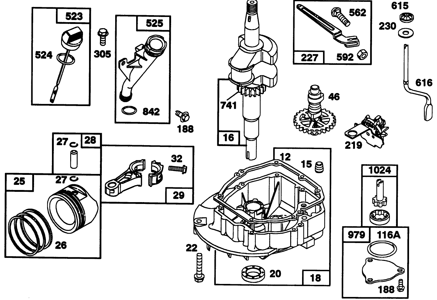 Engine Gts 150 77-9140