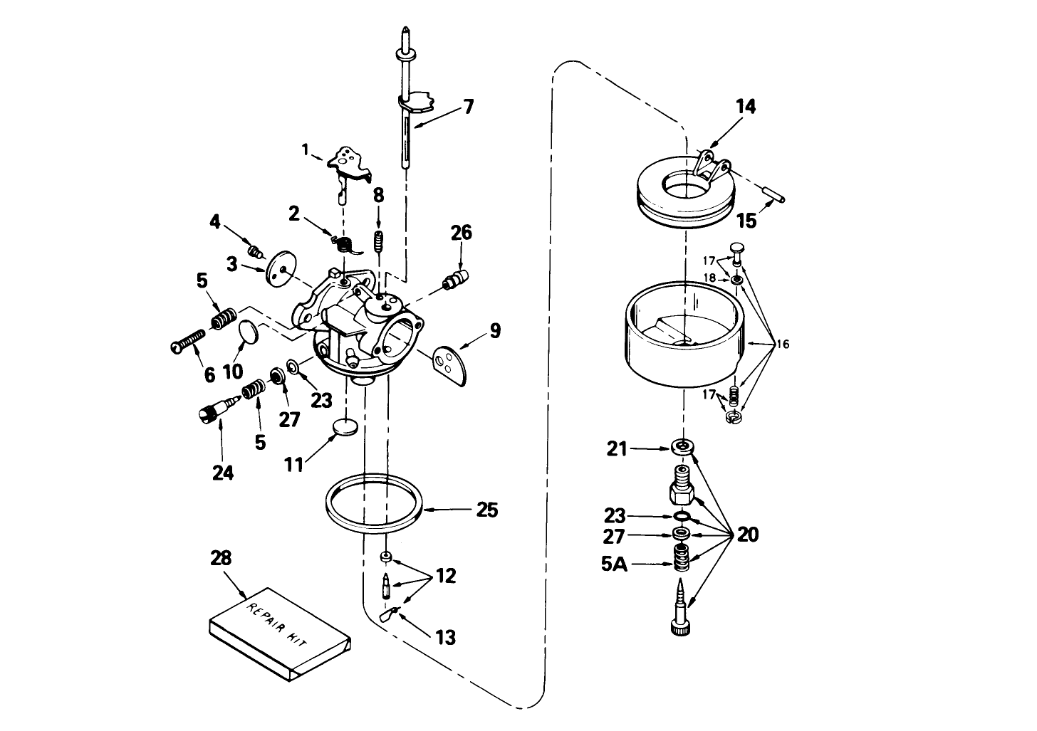 Carburetor No. 632371a